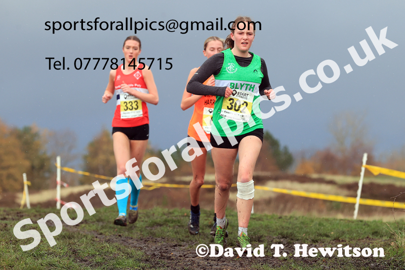 Womens Under-17s 2025 Start Fitness NEHL, Wrekenton, Gateshead, Sunday, November 23rd. Photo: David T. Hewitson/Sports for All Pics